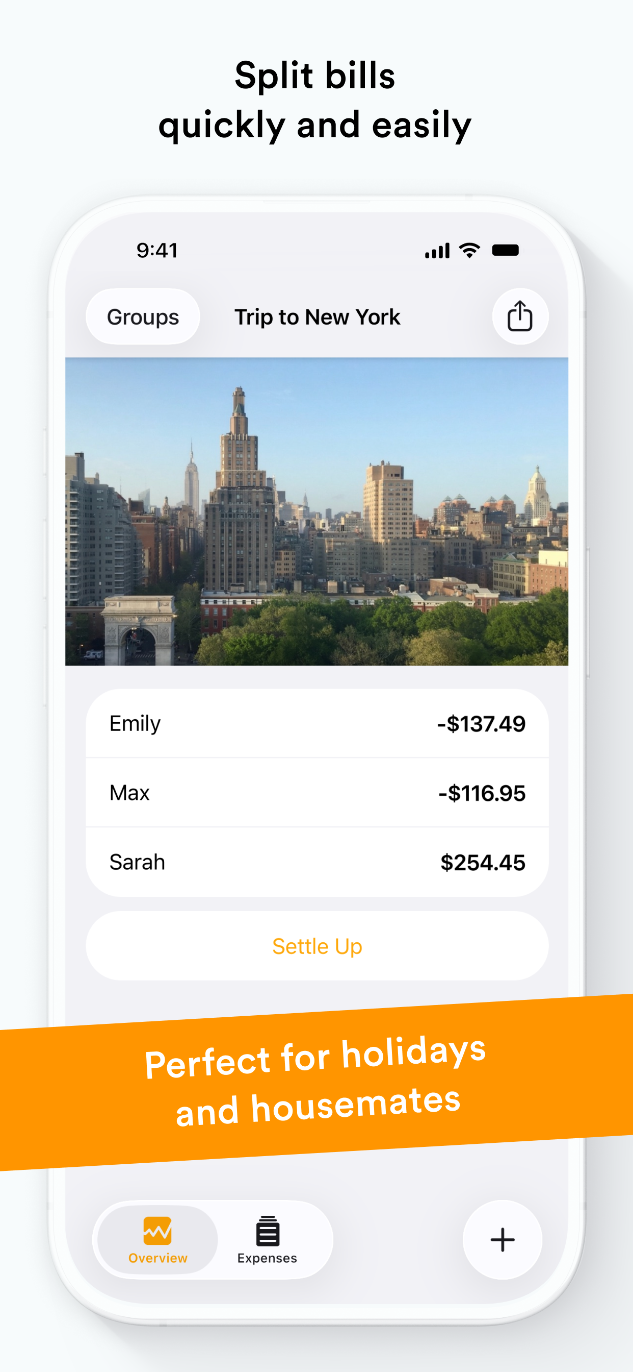 Splid – Split group bills