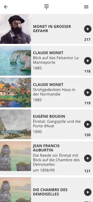 Monets Küste – Audioguide iPhone screenshot 2