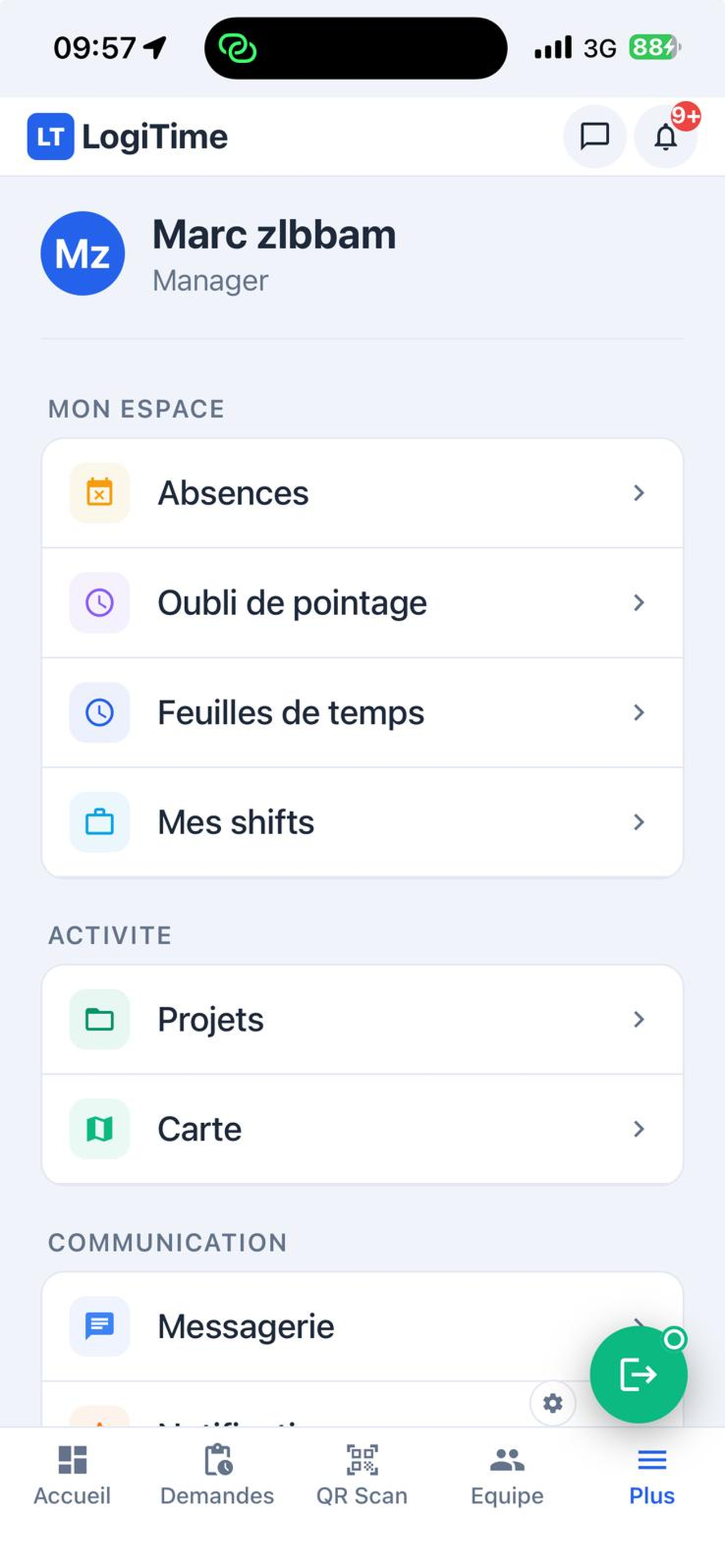 LOGITIME screenshot 3