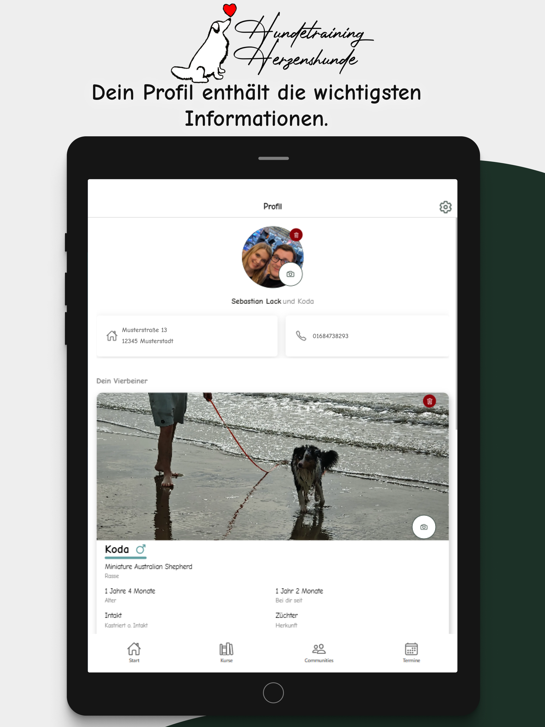Hundetraining Herzenshunde