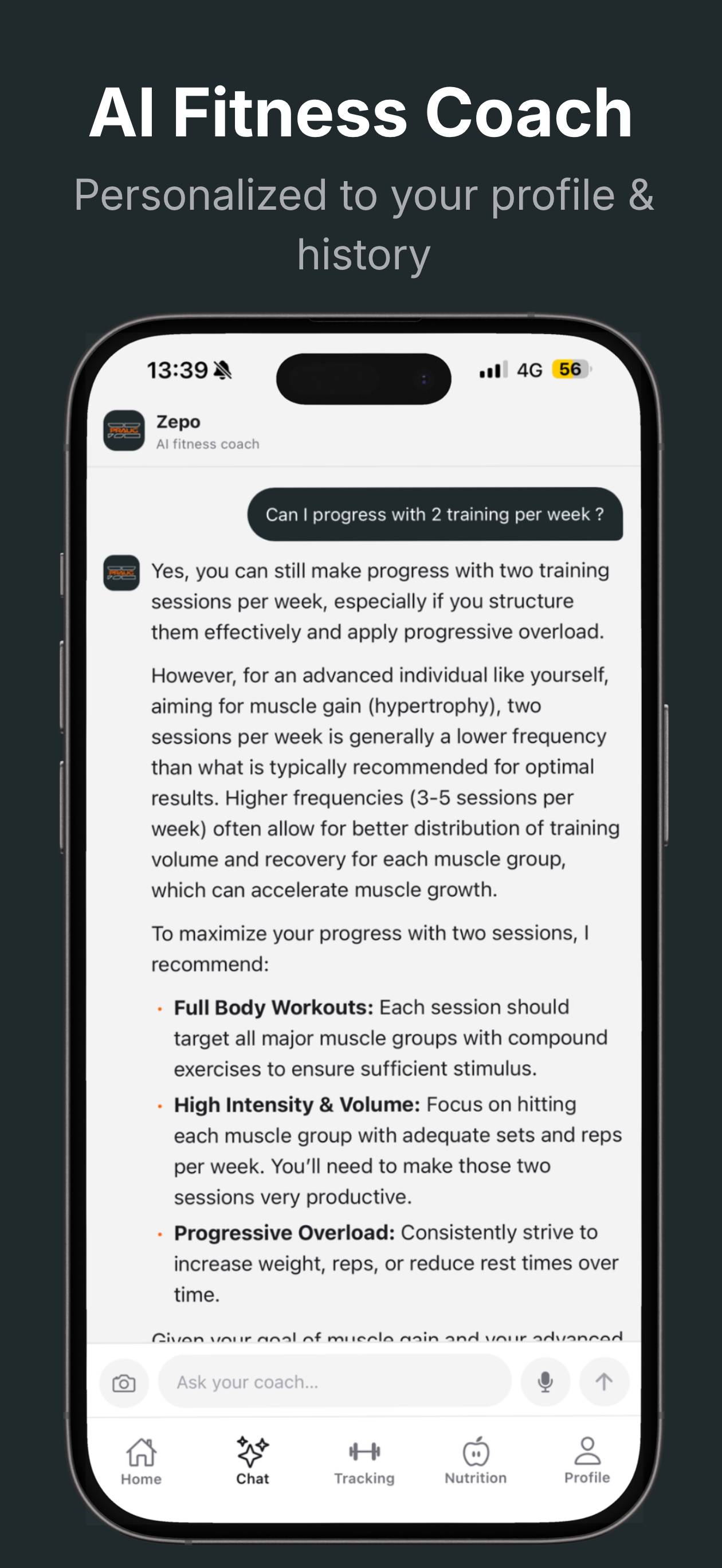 Zepraug: AI Fitness Coach