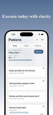 Pattern: Daily Planner screenshot
