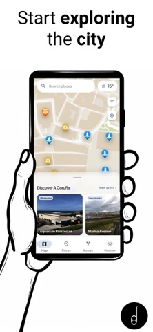 Pocket Coruña iPhone screenshot