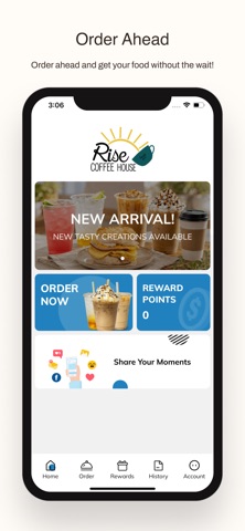 Rise Coffee House screenshot