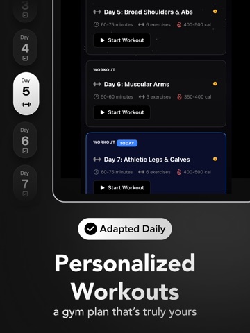 Thelo: AI Personal Trainer iPad screenshot