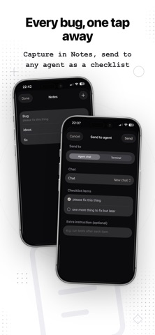 CodeMote: Mobile Vibe Coding iPhone screenshot