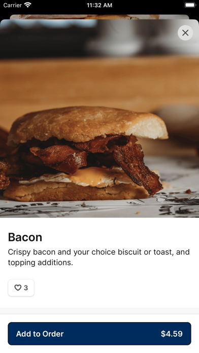 Lou Ann's Biscuits & Burgers iPhone screenshot 4 - Food & Drink app