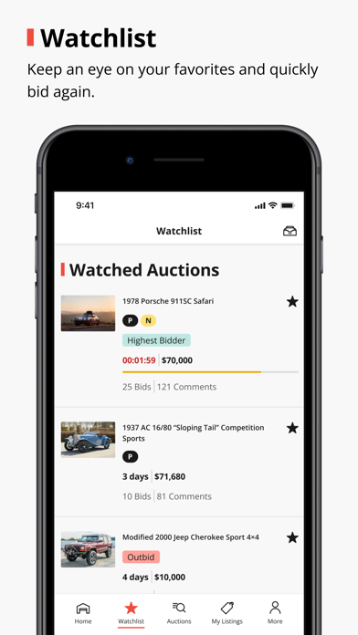 Bring a Trailer Auctions Screenshot