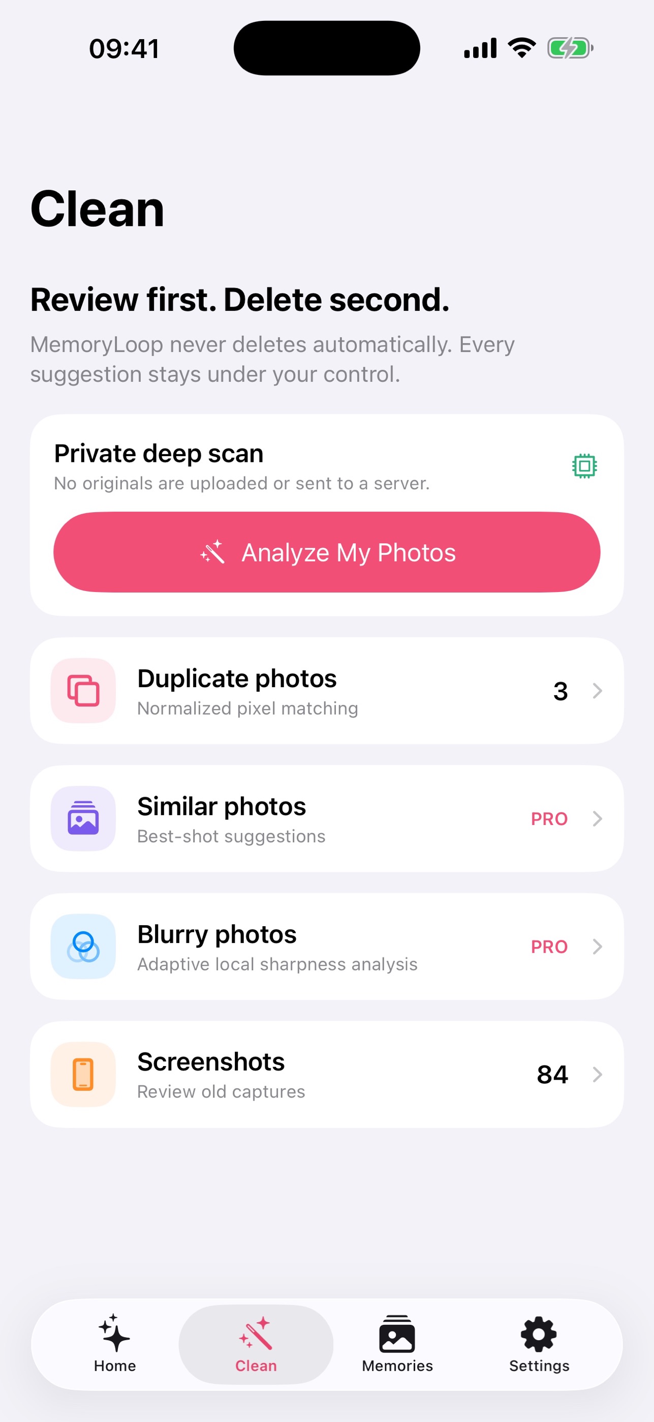 Screenshot 4 of MemoryLoop AI