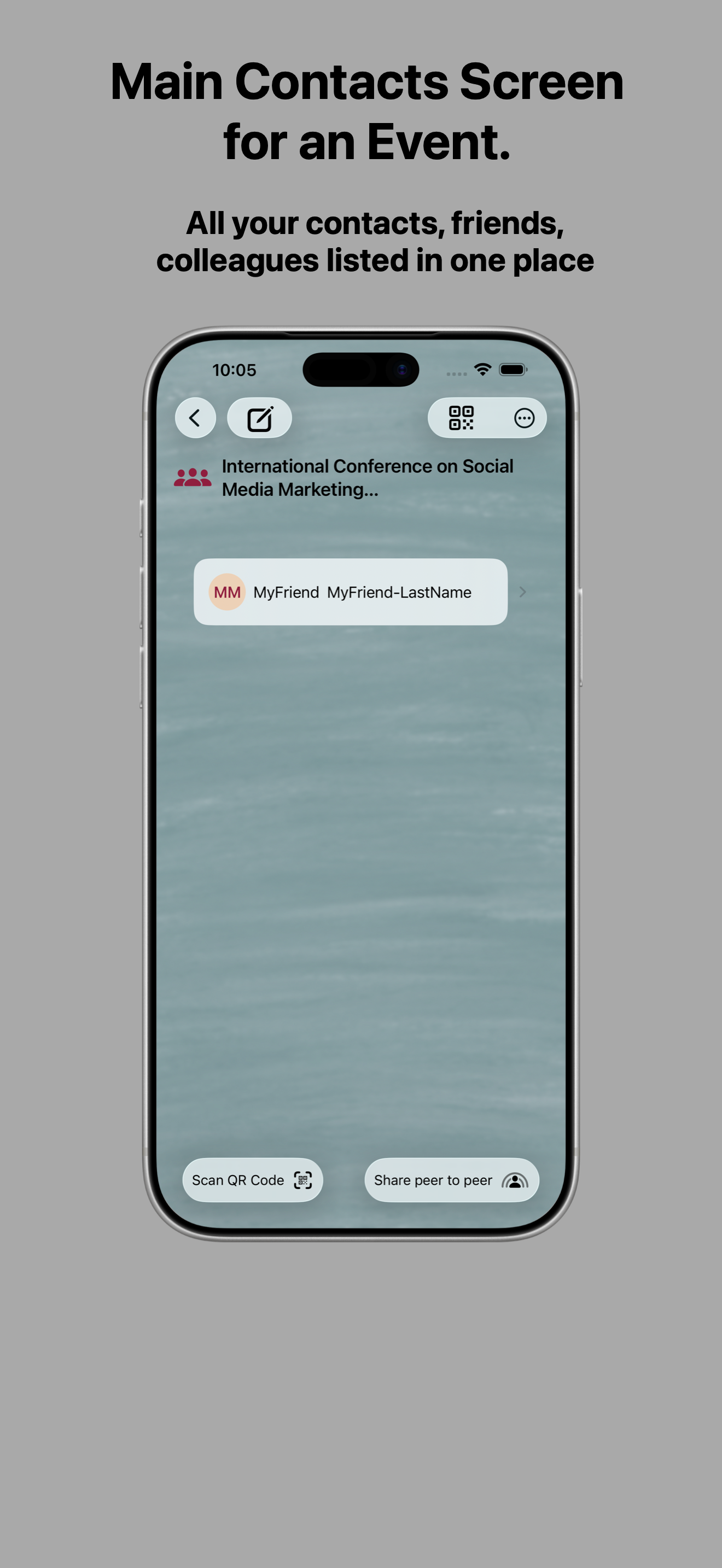 EventContacts screenshot 6