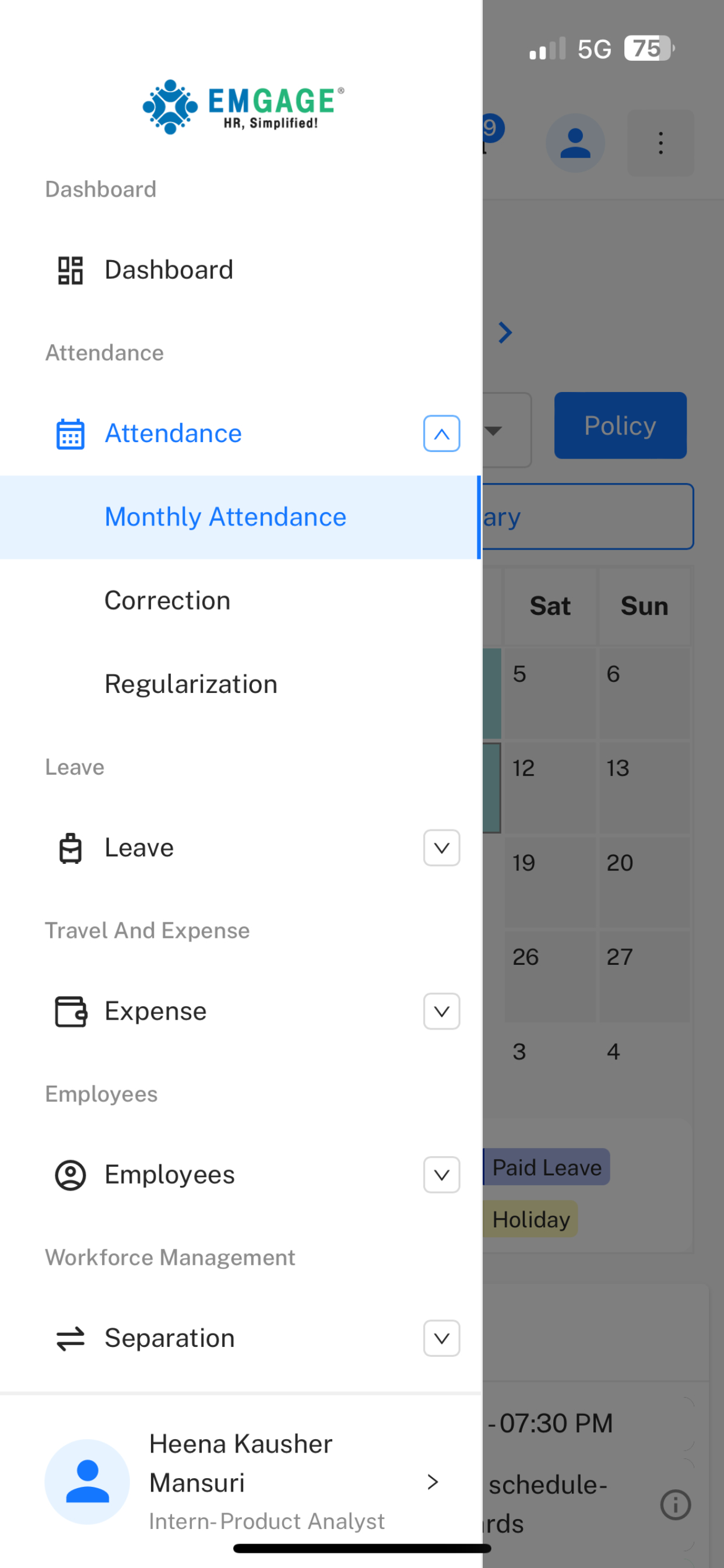 Emgage HR Management
