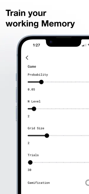 Dual N Back Brain Game screenshot 2