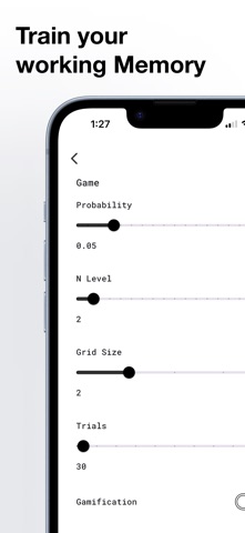 Dual N Back Brain Game Screenshot 2 of 5