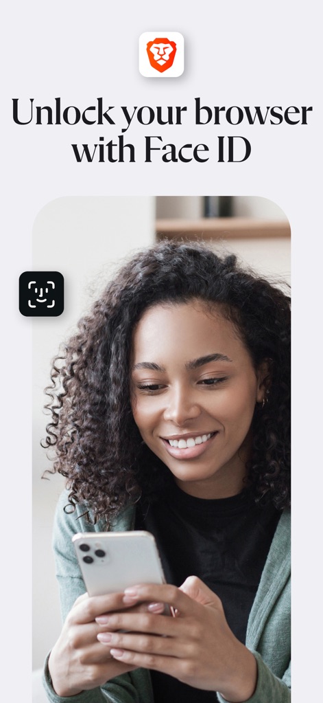 Brave Browser & Search Engine - Secure Biometric Unlock