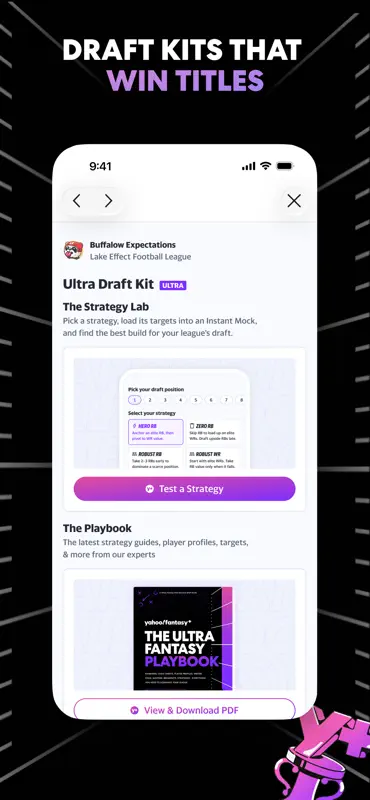 Yahoo Fantasy Sports: NFL, MLB screenshot 7 of 10