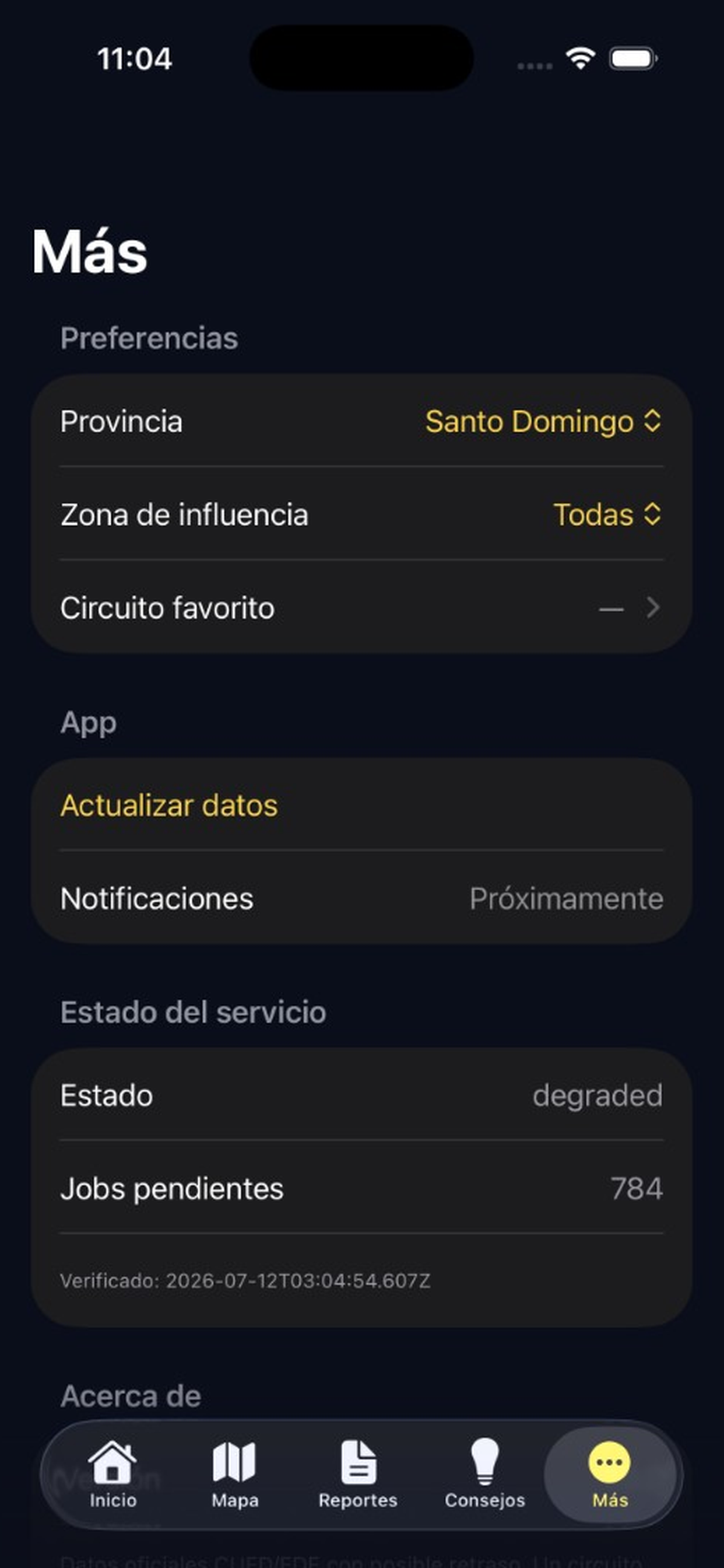 Apagones RD screenshot 6