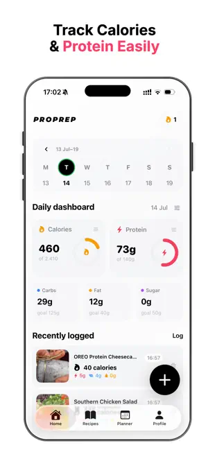 ProPrep: Recipes & Calories screenshot 2