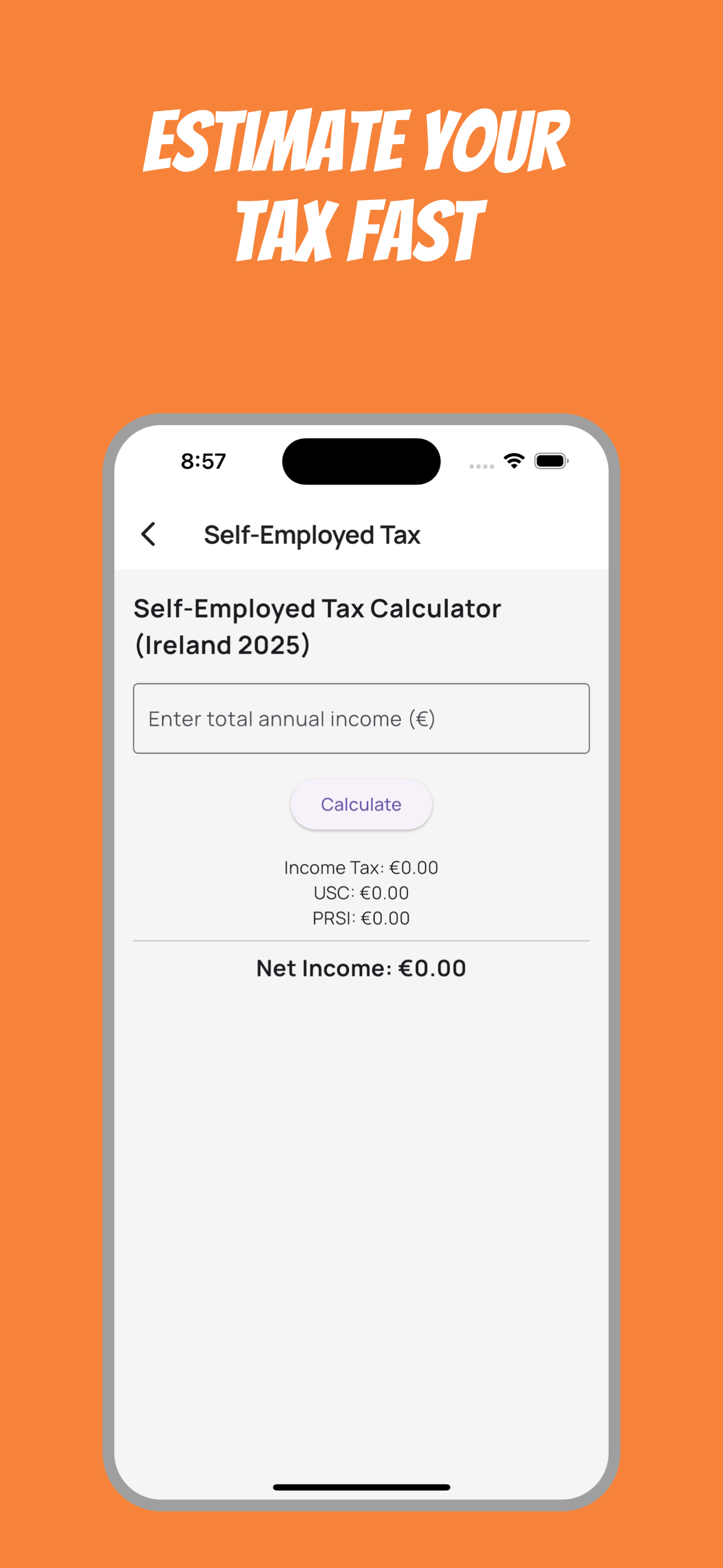 Irish Tax Calculator Ireland