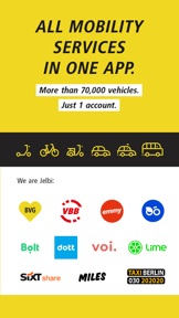 BVG Jelbi: Mobility in Berlin screenshot