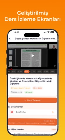 Özel Eğitim Platform Screenshot 1 of 9