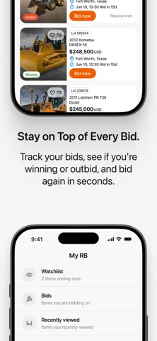 Ritchie Bros. iPhone screenshot 4