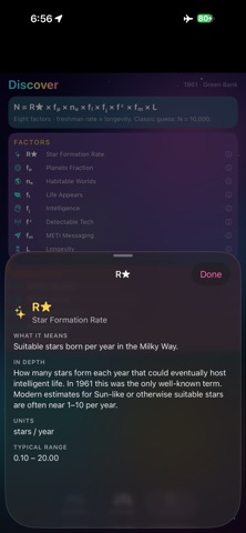 ETWorldS - Drake Equation Calc screenshot 6