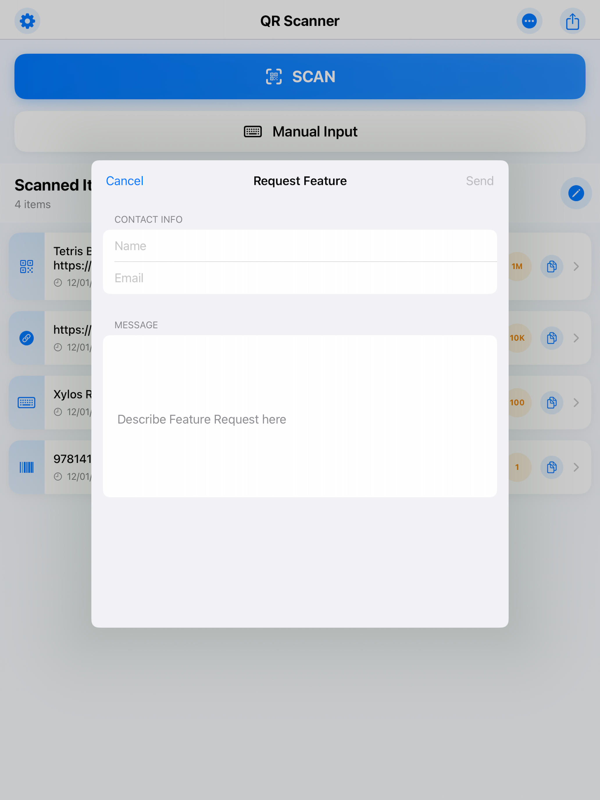 QR 2 CSV screenshot 16