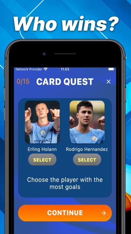 Mostly cards - football goals