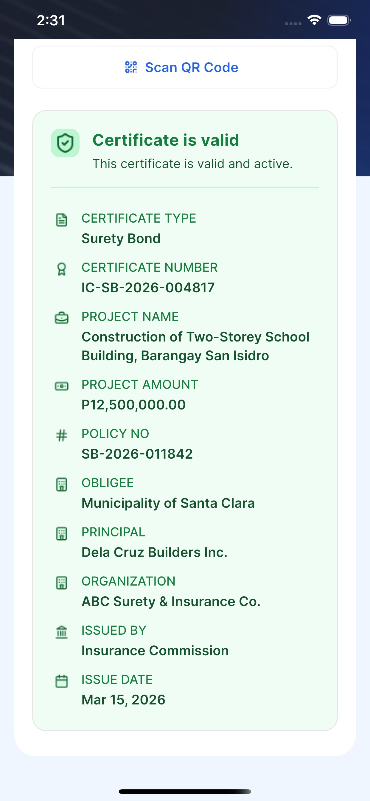 Screenshot 8 of IC Verify