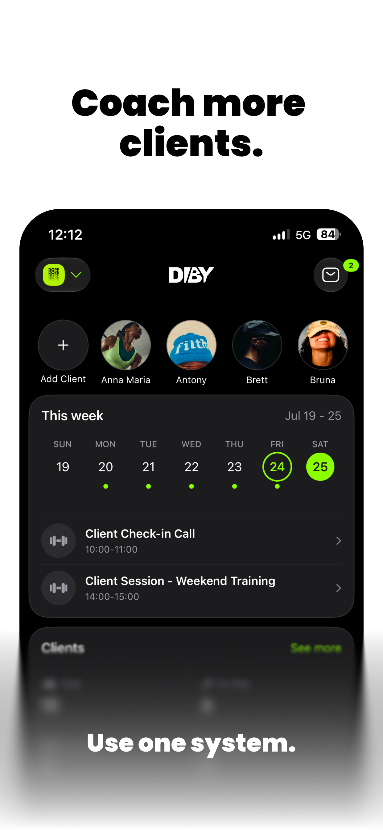 Diby: Training & Coaching screenshot 3