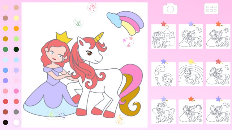 Princess Dream Coloring Book