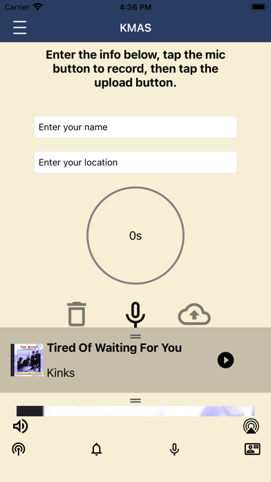 KMAS iPhone screenshot 4 - Entertainment app