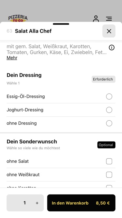 To-Go Pizzeria screenshot-3