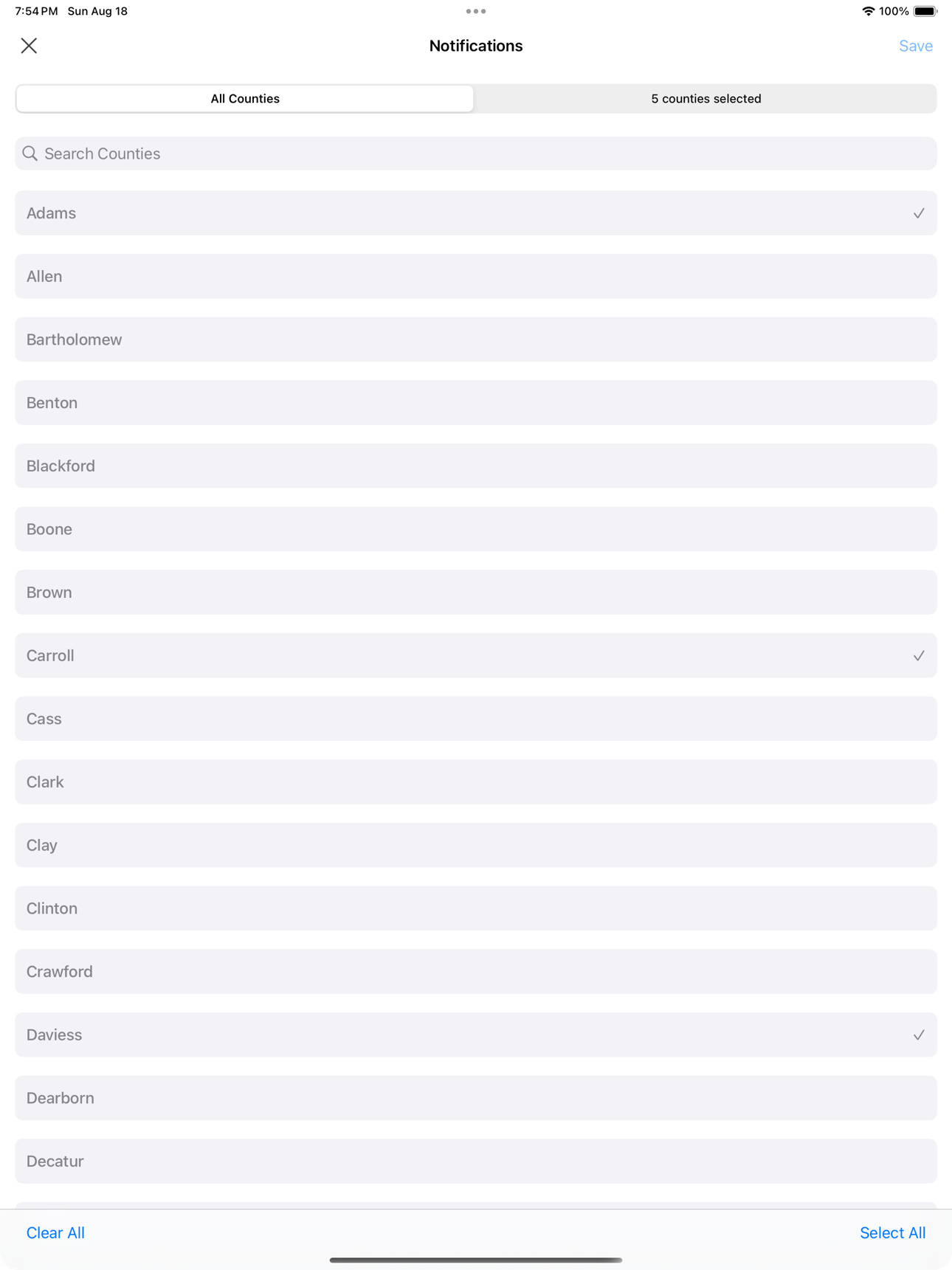 Travel Advisory screenshot 3