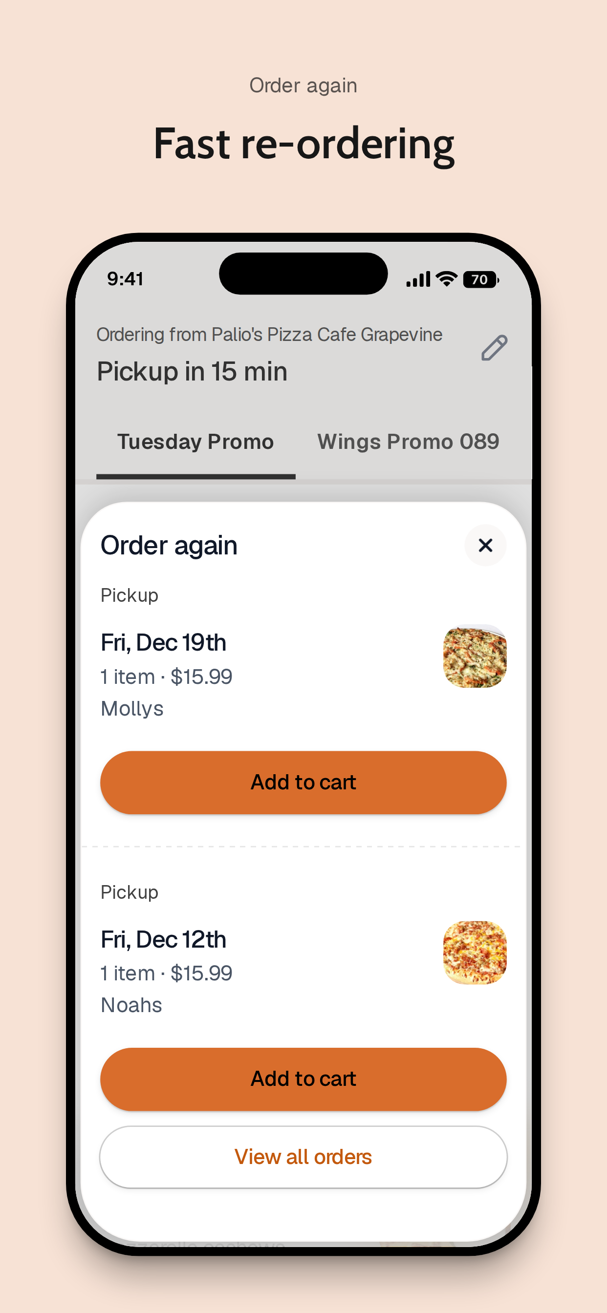 Palio's Pizza Cafe Grapevine screenshot 4
