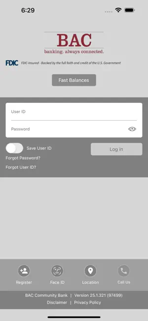 BAC Digital Banking screenshot 2