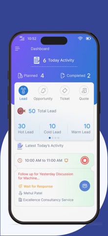 Apollo One CRM screenshot