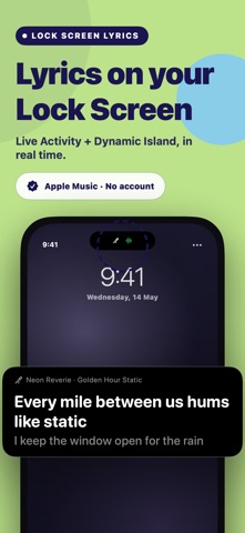 Vibe: Dynamic Lyrics & CarPlay Screenshot 1 of 8