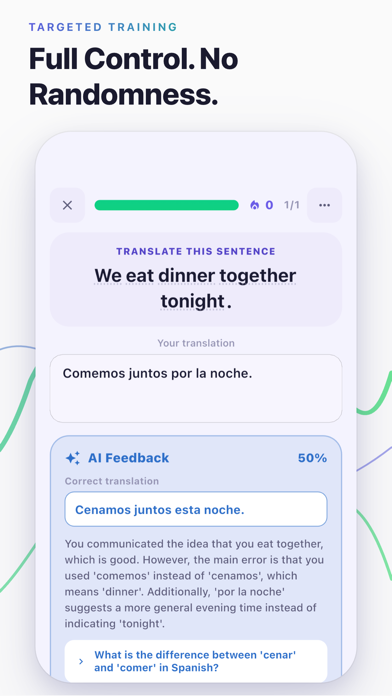Sparkling: AI Language Learner screenshot