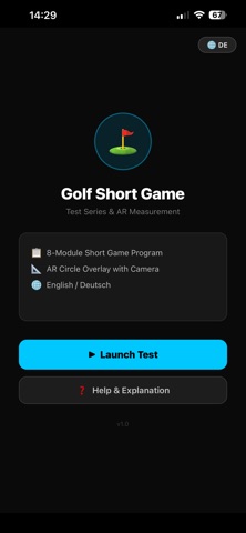 Golf Short Game Test Series iPhone screenshot