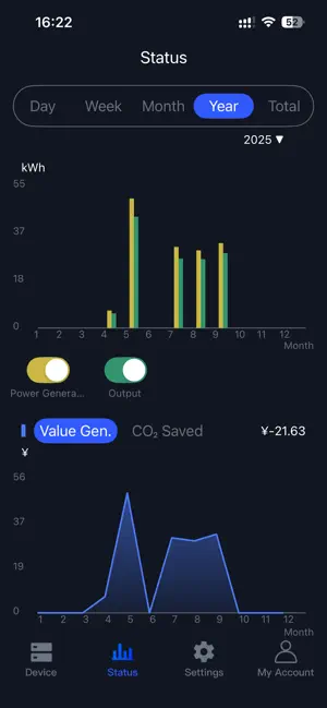 POWAFREE Solar Hub screenshot 2