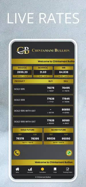 Chintamani Bullion screenshot 1