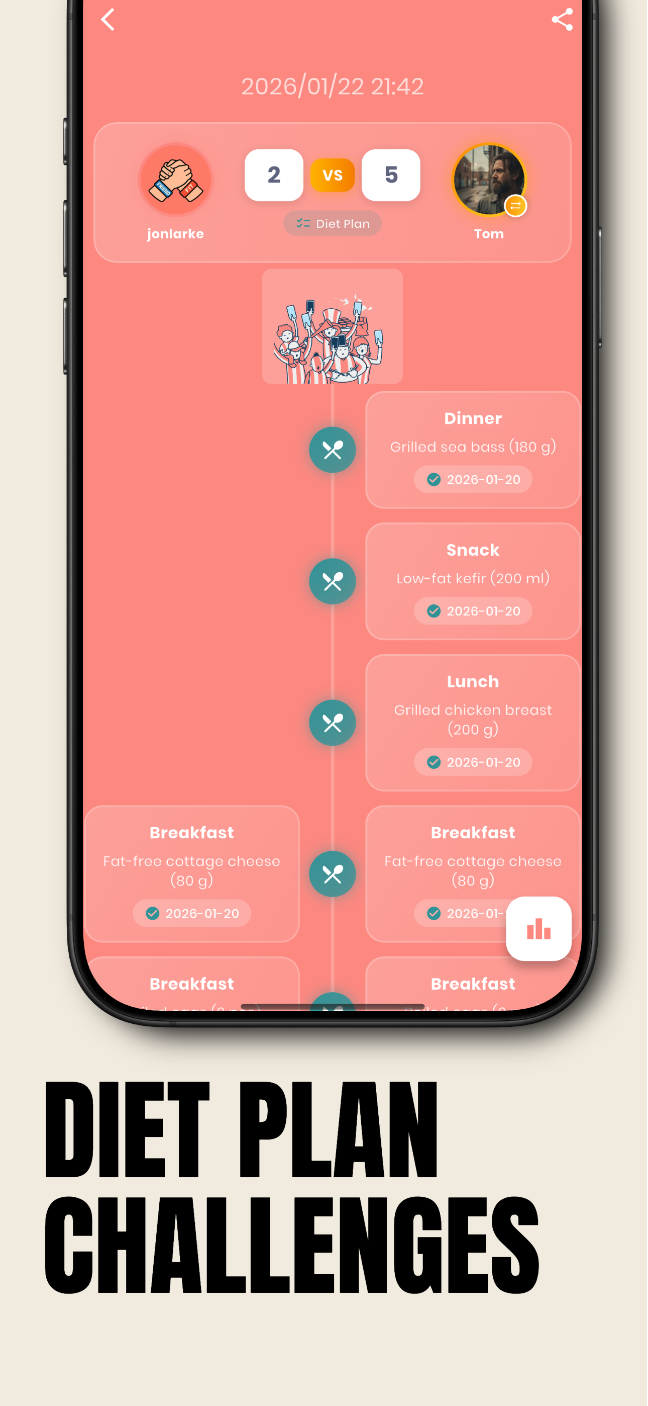 FriendFit- AI Calorie Battle