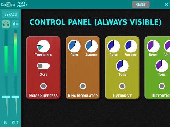 Just Pedals iPad screenshot 3 - Music app