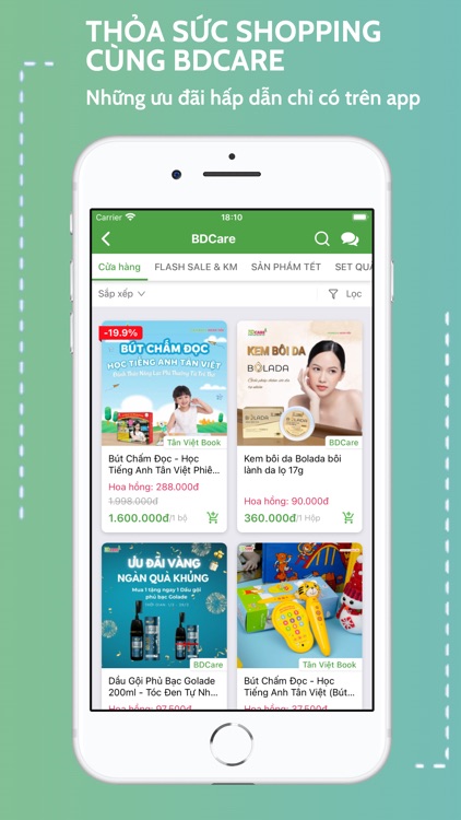 BDCare - Kinh doanh không vốn