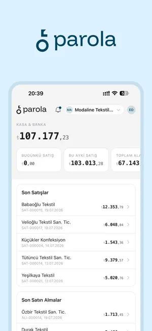 Parola screenshot 1
