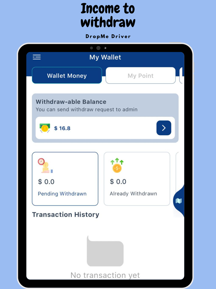 DropMe-Driver Earn the Rides