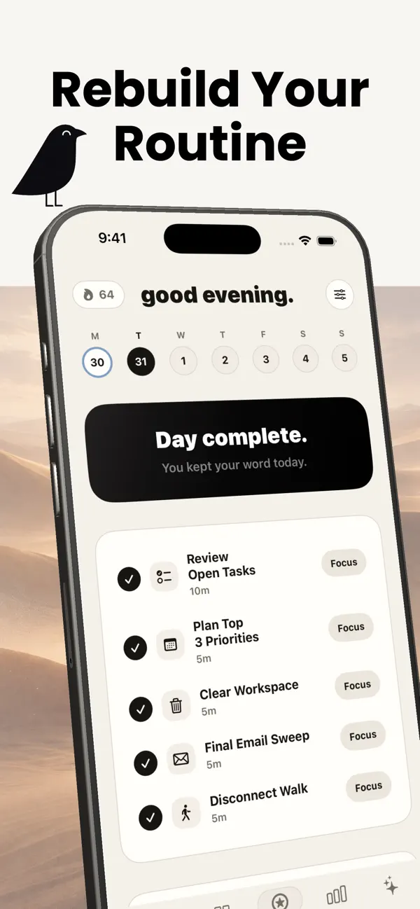 Screenshot #1 pour Next Routine: Routine Planner