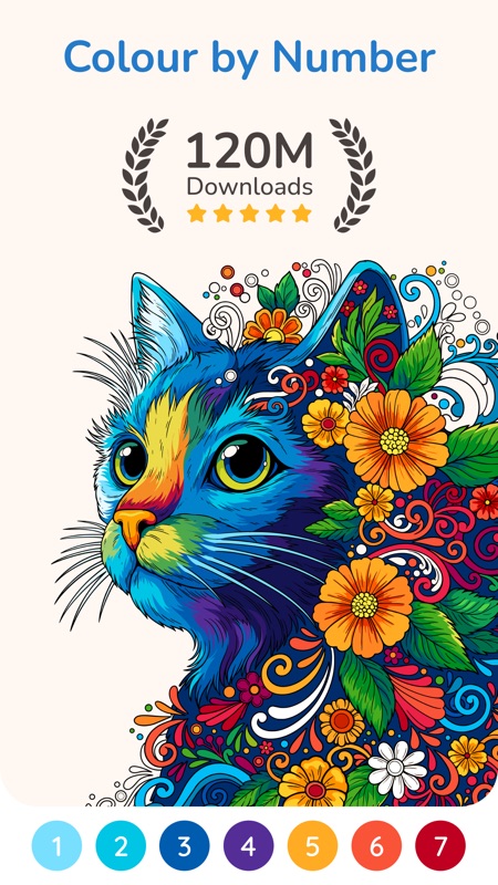 Happy Color® Colour by Numbers screenshot 1