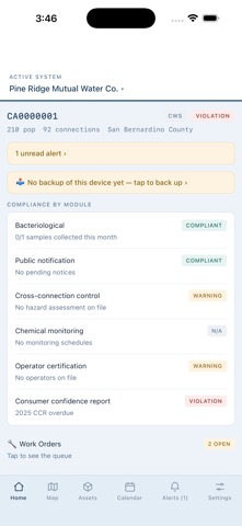AquaComply Screenshot 1 of 7